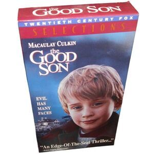 The Good Son Macaulay Culkin Elijah Wood 1993 vintage VHS in original paper case